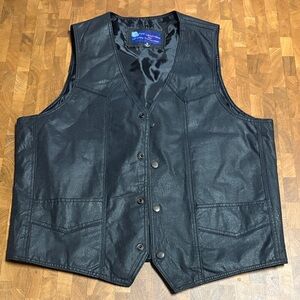 Men's Classic Black Vest